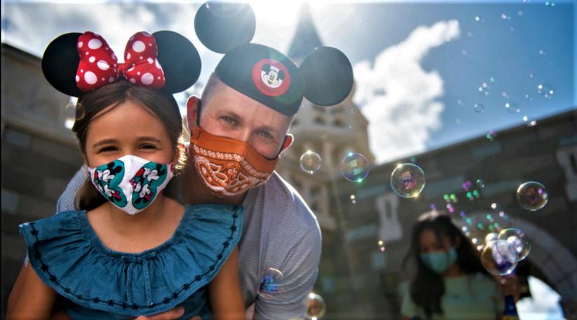 Disney World de Florida cancela uso de mascarilla