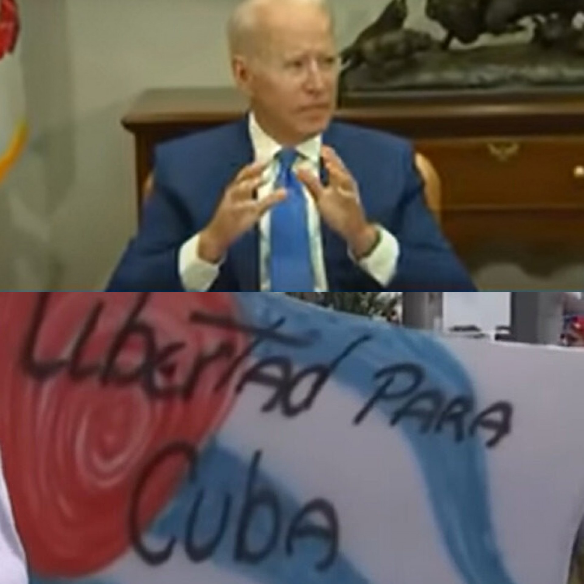 Biden debería decir que régimen cubano es ilegítimo