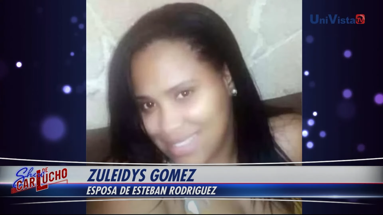 Zuleidis Gómez: su esposo está preso sin cometer delito
