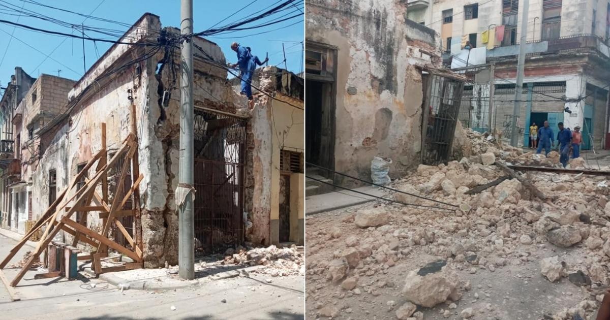 Familia de la Habana vieja se queda sin casa tras demolición - Univista TV
