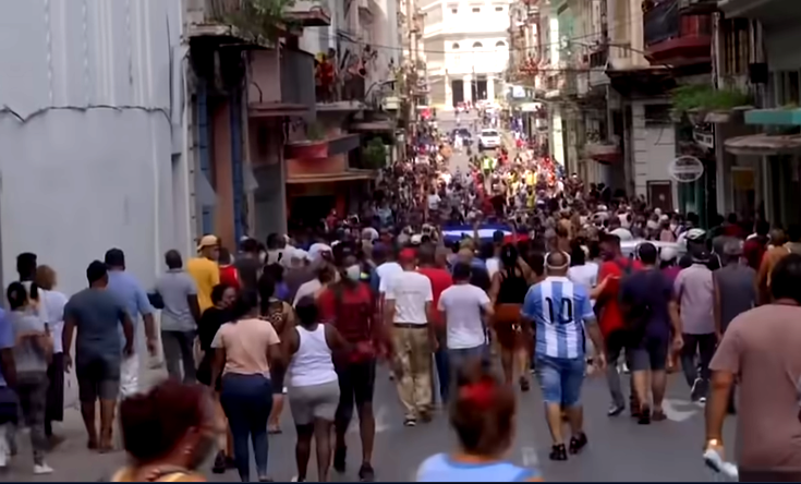 Protestas en Cuba julio 2021