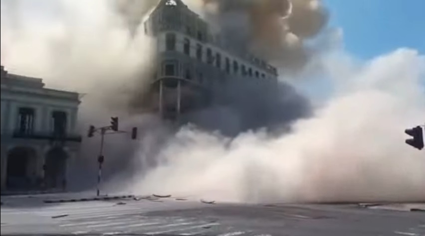 explosión fallecidos hotel