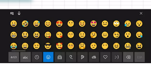 Cómo añadir emojis a un documento de Excel